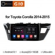 Штатная магнитола Ownice G10 S1603E для Toyota Corolla E160 (Android 8.1)