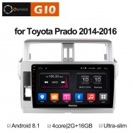 Штатная магнитола Ownice G10 S1614E для Toyota Prado 150, 2013 (Android 8.1)