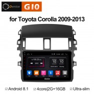 Штатная магнитола Ownice G10 S9605E для Toyota Corolla E150 (Android 8.1)